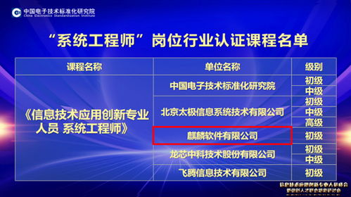 麒麟軟件入選 信息技術應用創(chuàng)新專業(yè)人員 聯(lián)合培育行動名單